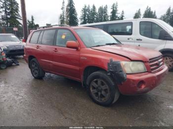  Salvage Toyota Highlander