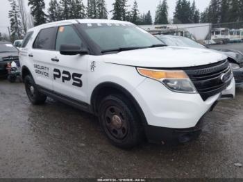  Salvage Ford Utility Police Intercepto