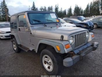  Salvage Jeep Wrangler