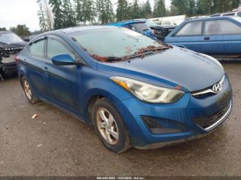 Salvage Hyundai ELANTRA