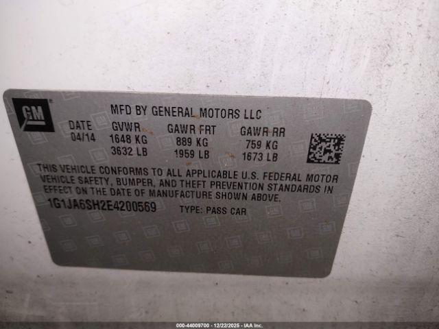 Chevrolet Sonic Ls Auto Image 10