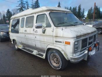  Salvage GMC Rally Wagon   Van