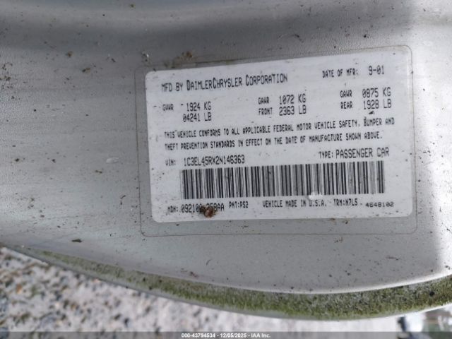 Chrysler Sebring Lx Image 6