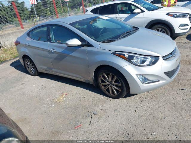  Salvage Hyundai ELANTRA