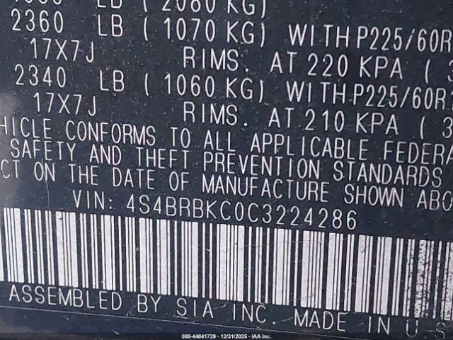 Subaru Outback 2.5i Limited Image 5