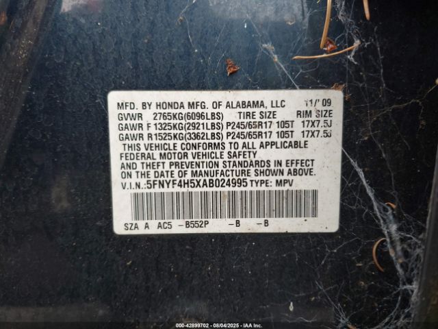 Honda Pilot Ex-l Image 3