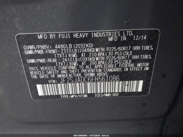 Subaru Forester 2.5i Premium Image 12