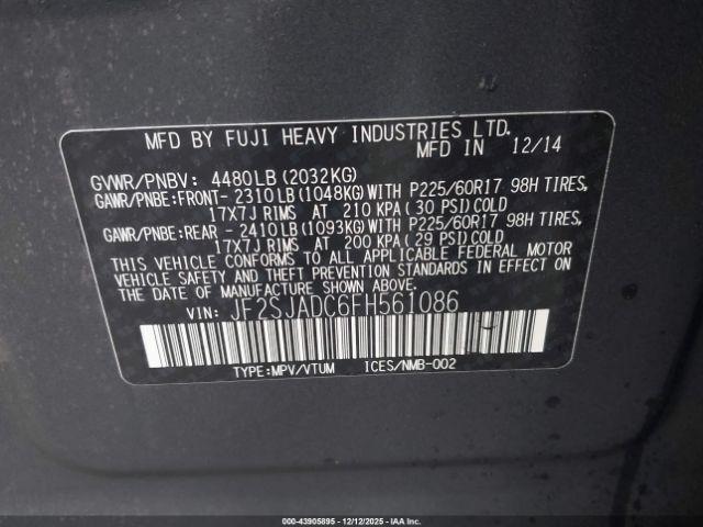 Subaru Forester 2.5i Premium Image 12