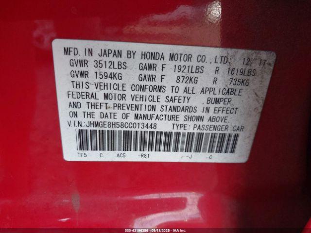 Honda Fit Sport Image 8