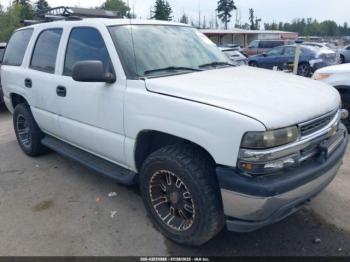  Salvage Chevrolet Tahoe