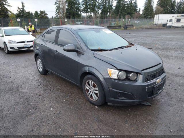  Salvage Chevrolet Sonic