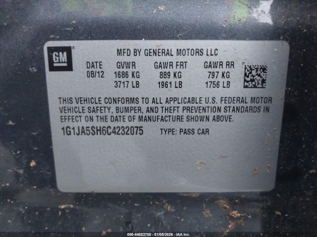 Chevrolet Sonic 2ls Image 8