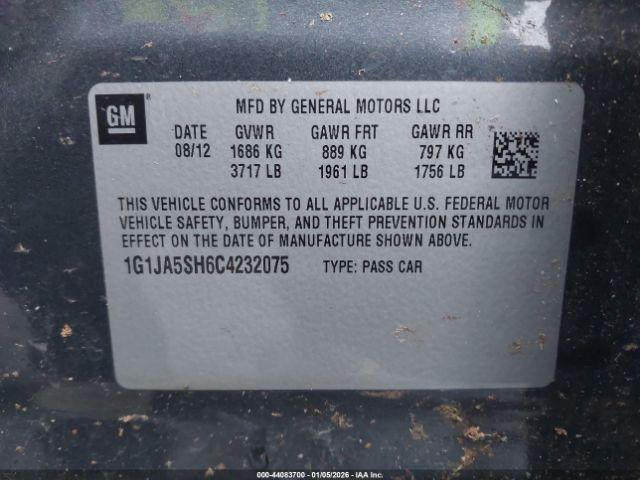 Chevrolet Sonic 2ls Image 8