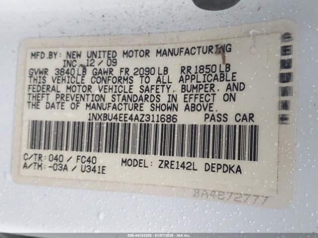 Toyota Corolla Le Image 4