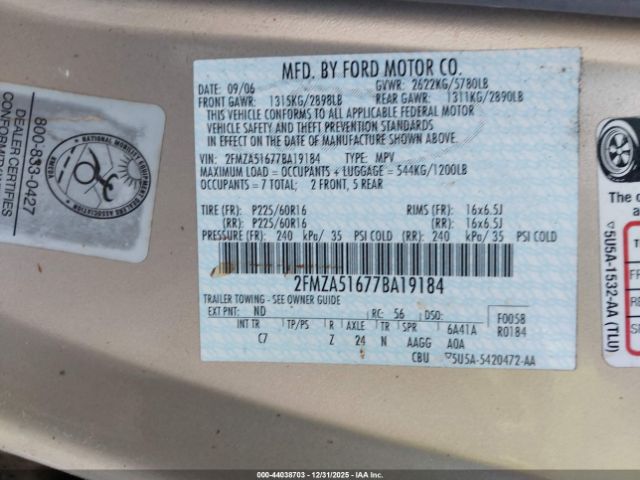 Ford Freestar Se Image 11