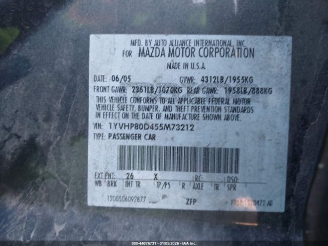 Mazda Mazda6 S Sport Image 3