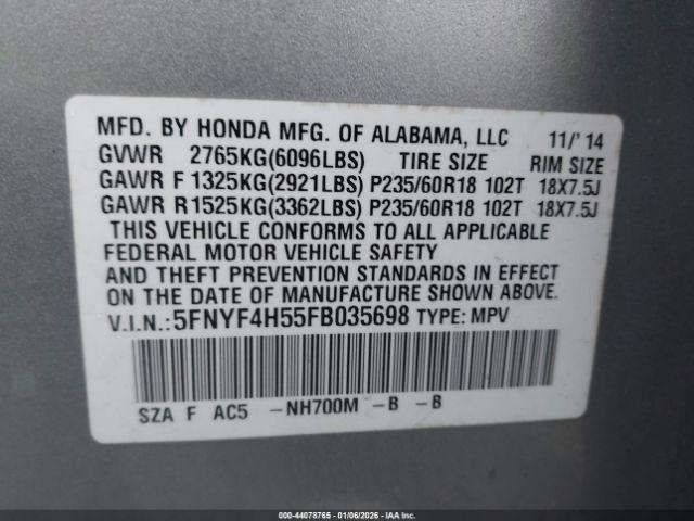 Honda Pilot Ex-l Image 13