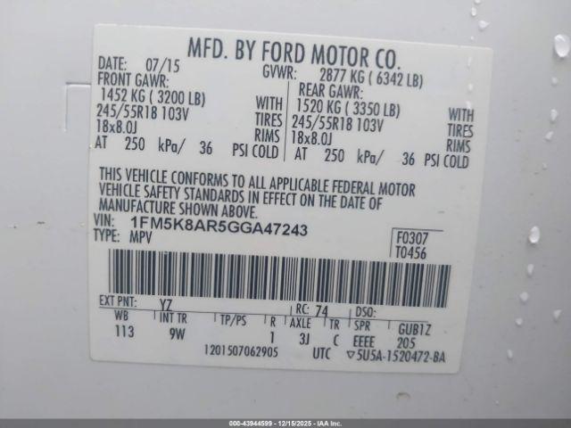 Ford Utility Police Intercepto Image 4