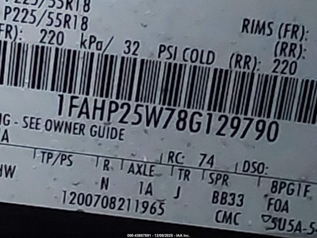 Ford Taurus Limited Image 8