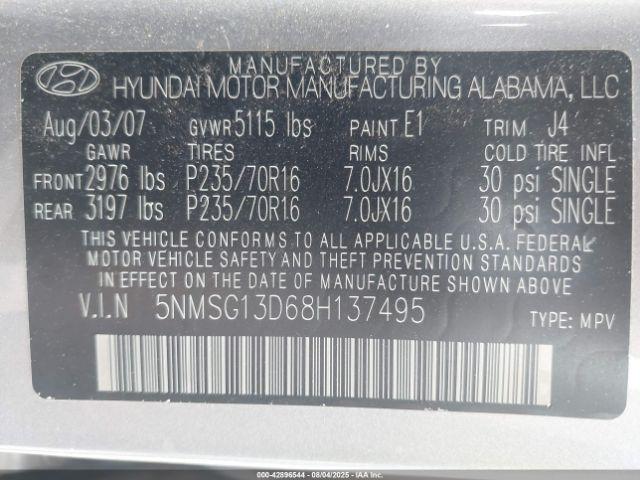 Hyundai SANTA FE Gls Image 7