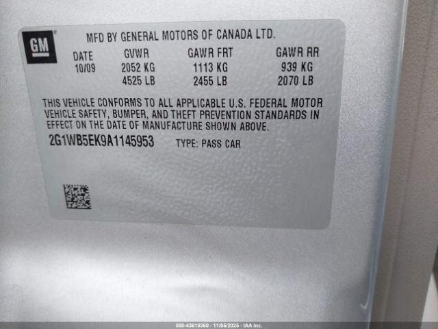 Chevrolet Impala Lt Image 10