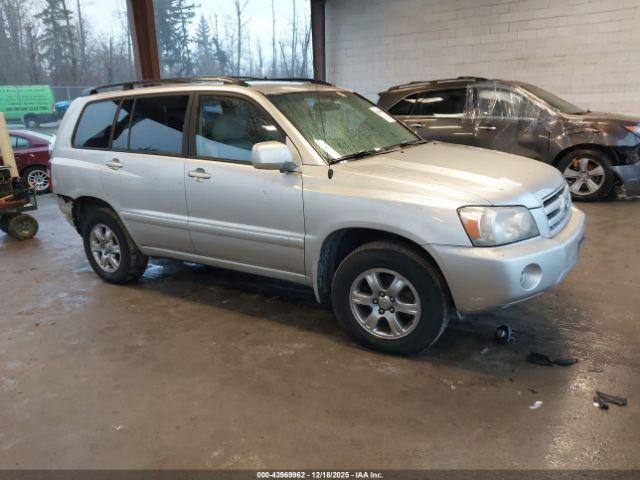  Salvage Toyota Highlander