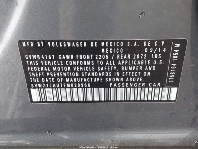 Volkswagen Golf Tsi S 4-door Image 14